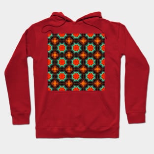 Moroccan arabic oriental tile pattern Hoodie